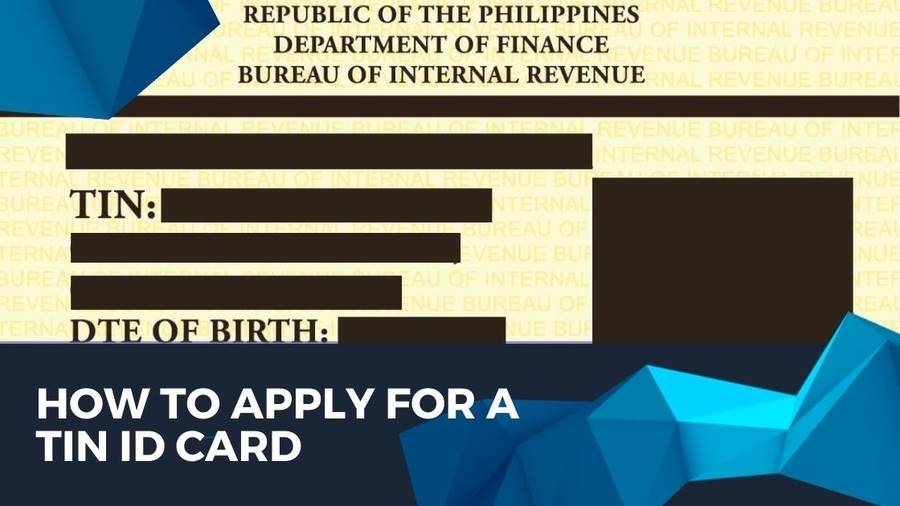 how to apply for bir tin id philippines