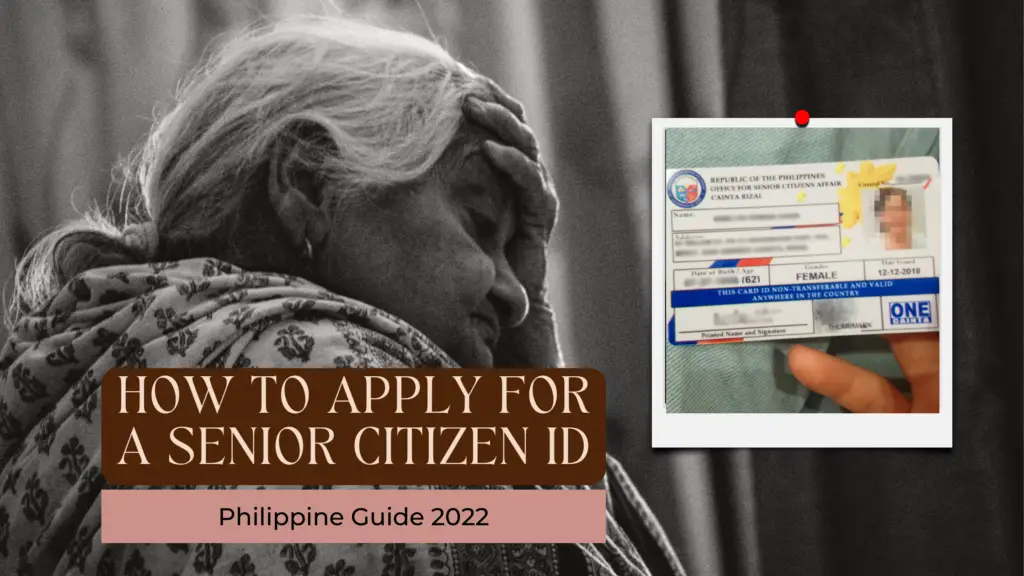 How To Apply For A Senior Citizen ID In The Philippines The Pinoy OFW