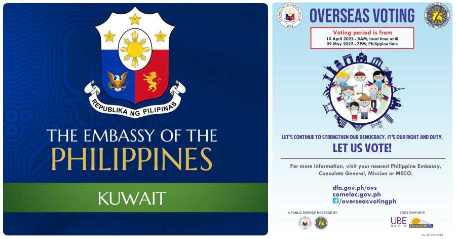 Filipinos residing in Kuwait can vote in the next elections in a timely and secure way by validating their identification at the Philippine Embassy against a list of certified overseas voters.