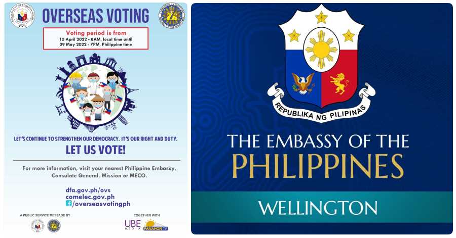 Overseas voters in New Zealand are encouraged to double-check their information on the website of the Philippine Embassy before participating in the overseas voting procedure.