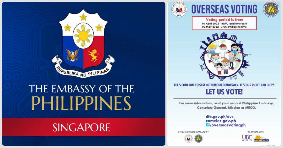 How to Vote in Singapore for Philippine Elections 2022