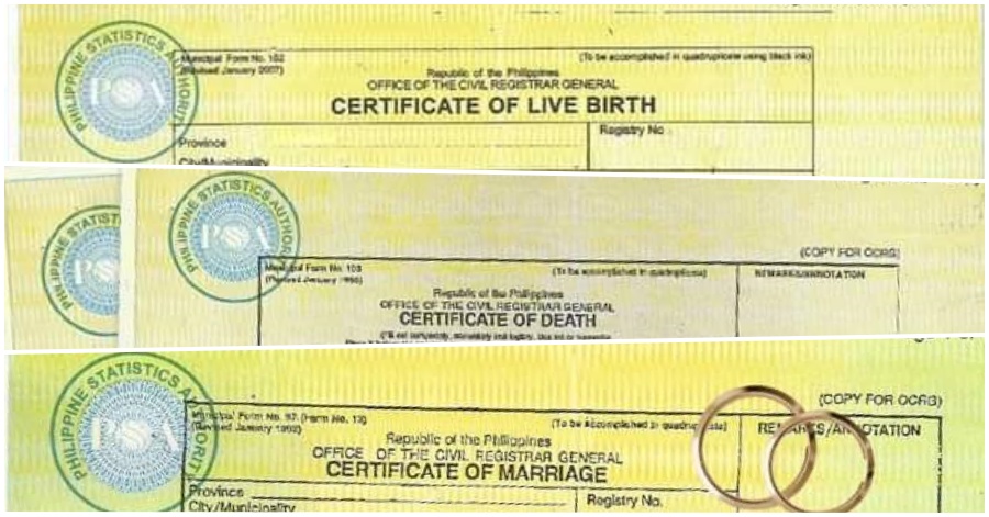 New Law Declares Birth Death and Marriage Certificates as Permanently Valid