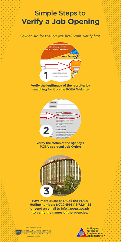 3 Simple Methods to Check if Your Recruitment Agency is POEA-Licensed