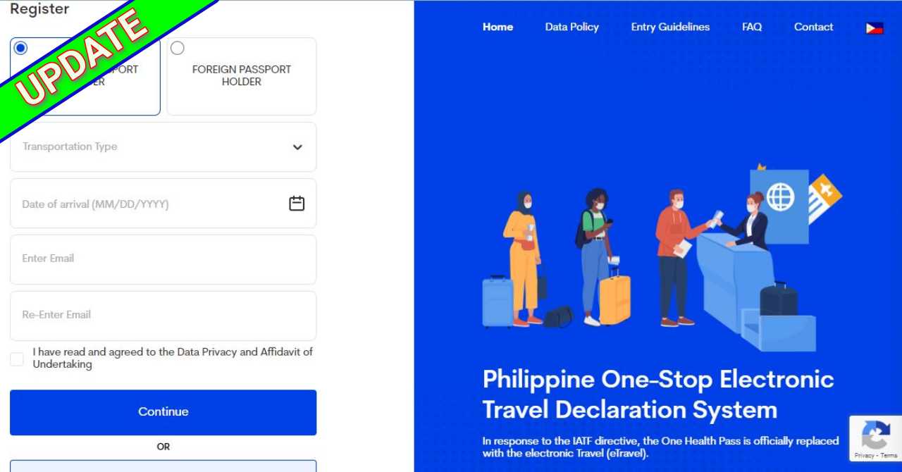 e travel card philippines registration