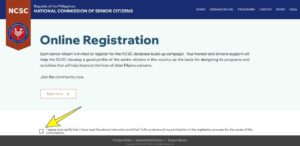 NCSC Online: How to Register National Commission of Senior Citizens ...