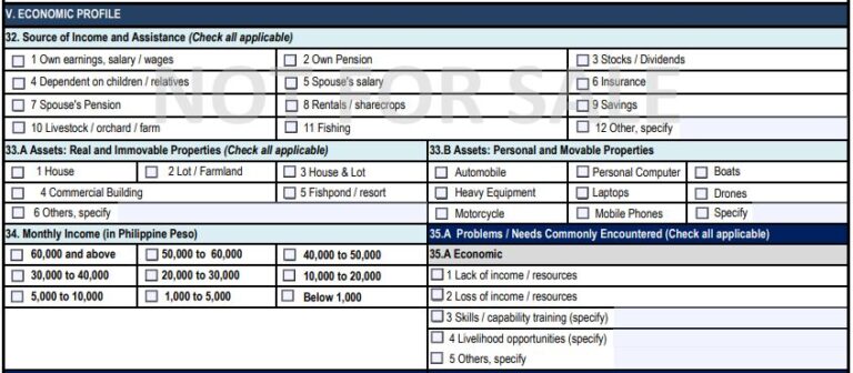 Download National Commission of Senior Citizens Data Form - The Pinoy OFW