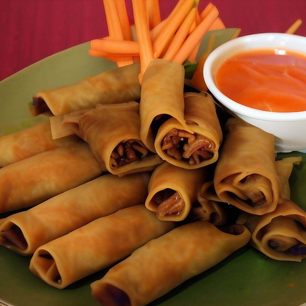 Filipino Lumpia Shanghai rolls