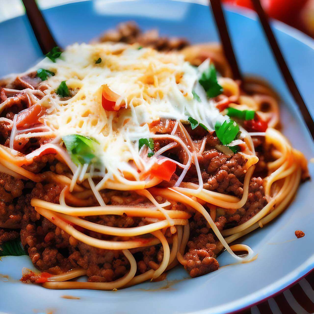 Filipino Spaghetti dish