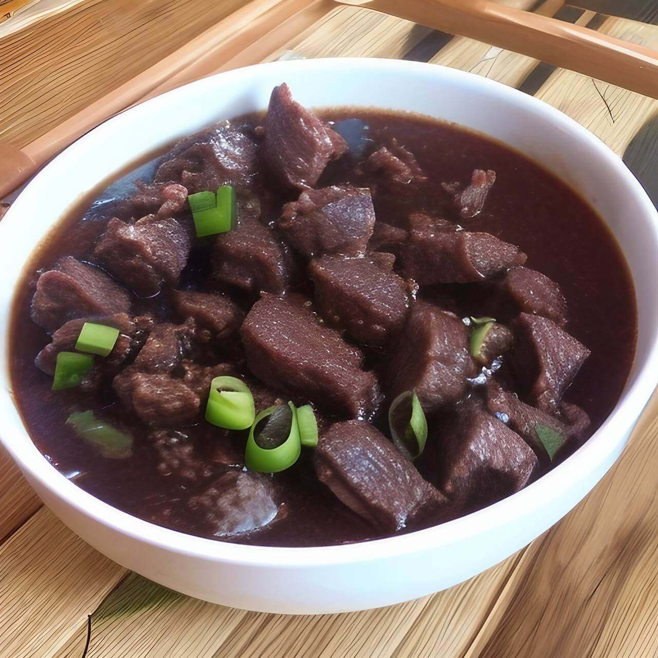 Pork Dinuguan dish