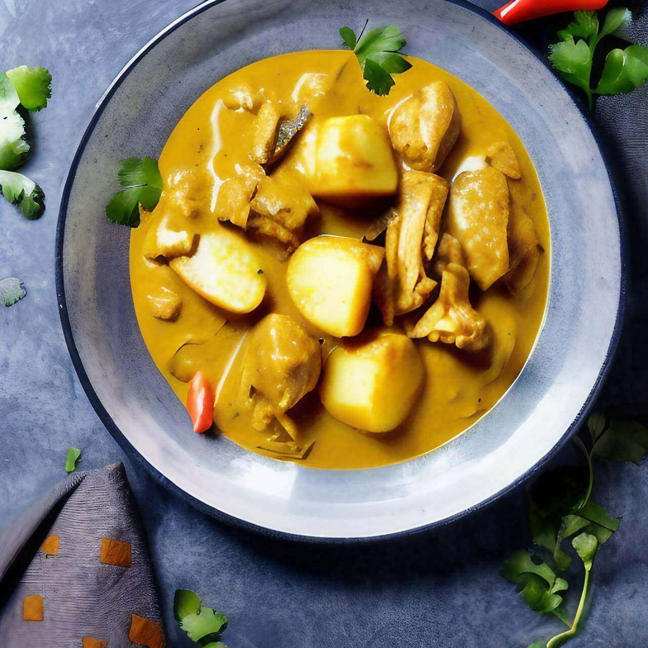 Pinoy-Style Chicken Curry