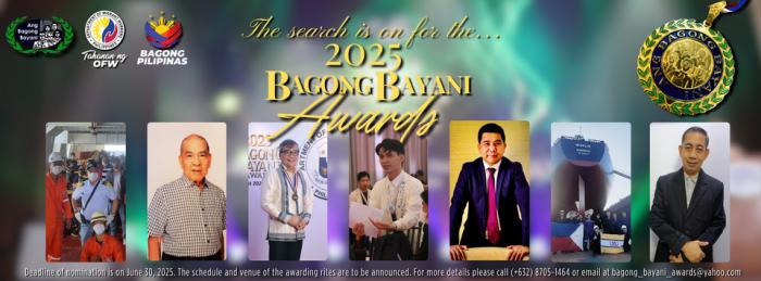 Bagong Bayani Awards How to Nominate