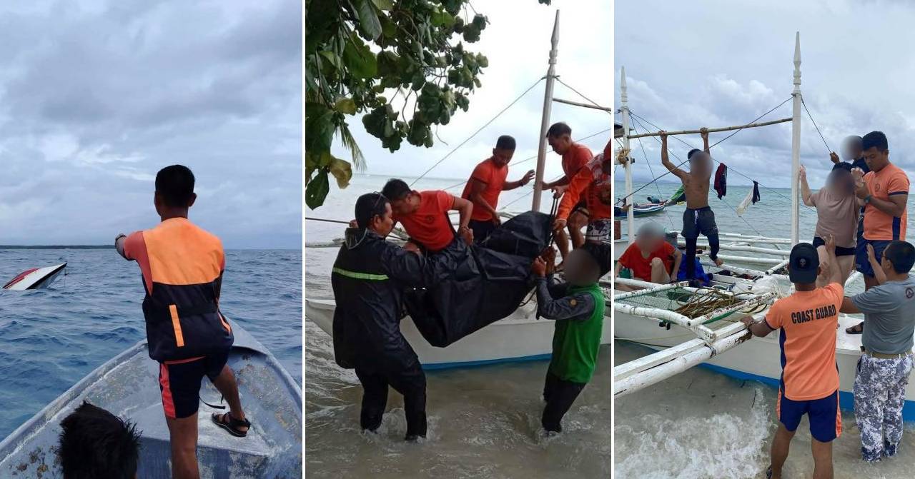 motorboat en route to malaysia capsizes balabac palawan