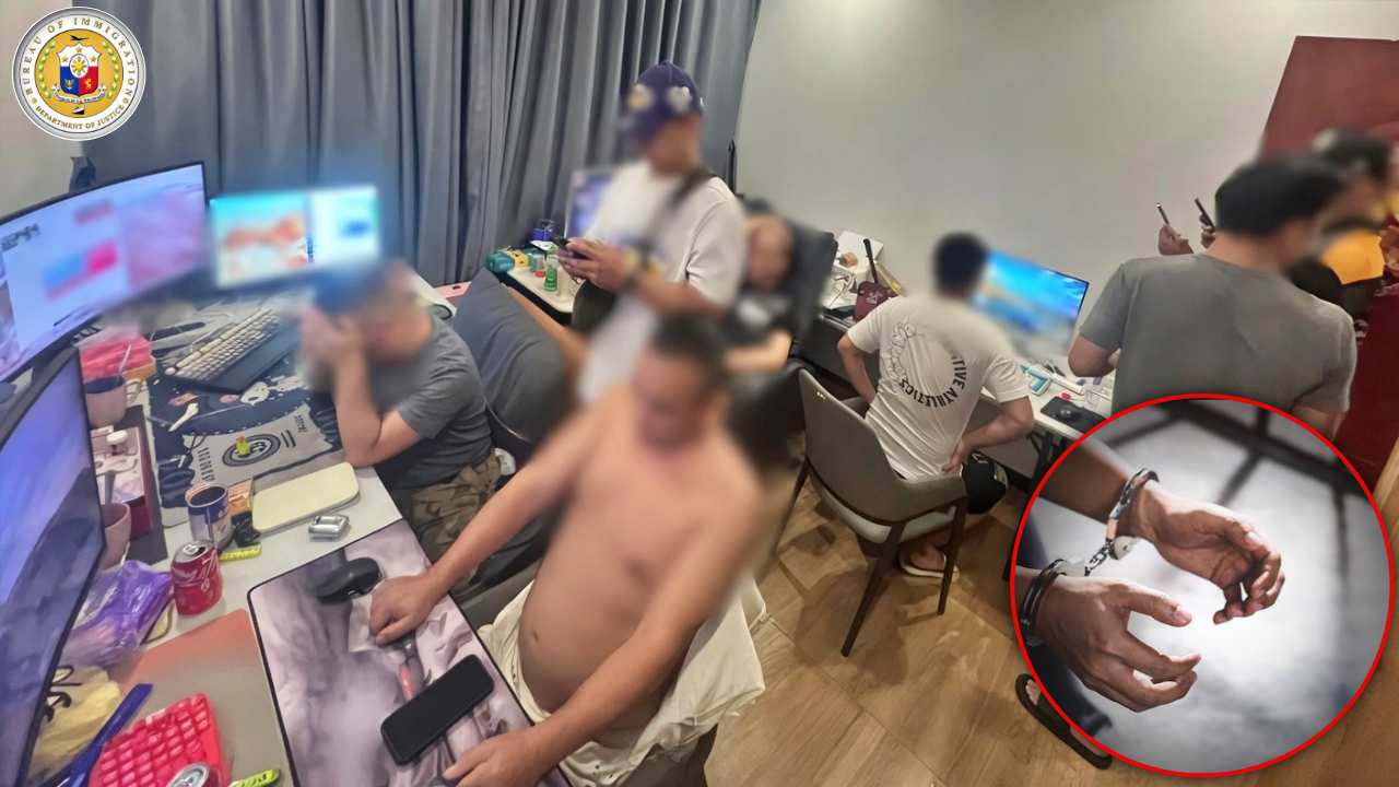 BI Nabs Chinese Fugitive, 5 Other Foreign Nationals in Pasay Anti-Fraud Raid