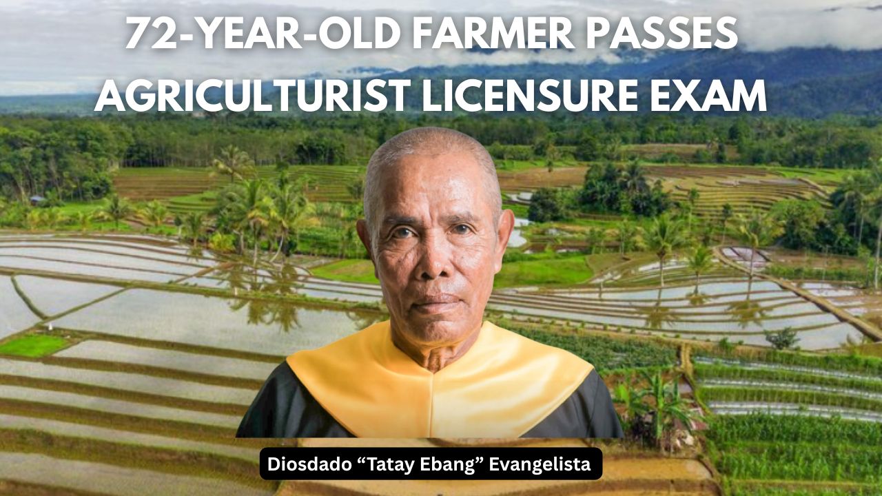 72-Year-Old Farmer Diosdado Passes Agriculturist Licensure Exam on Second Attempt
