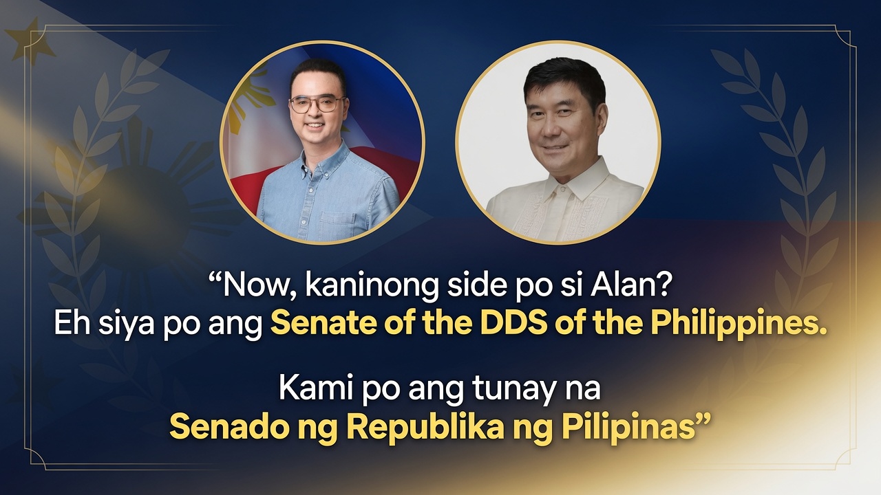 Tulfo Brands Cayetano Camp 'Senate of the DDS' as Leadership Feud Lands in Court