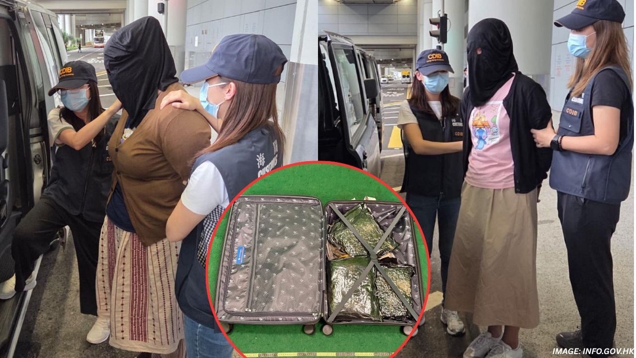 2 Filipino Women Arrested at Hong Kong Airport with HK$4.1M Worth of Cannabis in Suitcases
