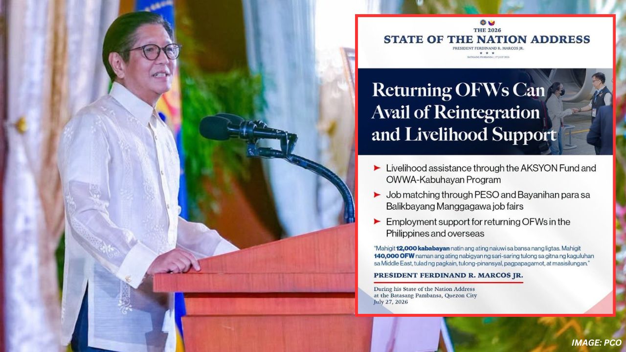 President Marcos Jr. to Returning OFWs: Livelihood Funds and Job Fairs Await You Back Home