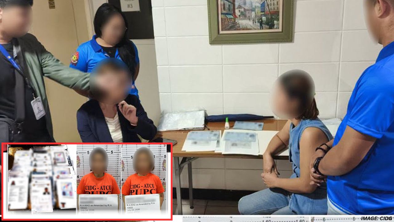 Two Women Arrested in Makati for P1.15-Million Dubai Job Scam Targeting 18 OFWs