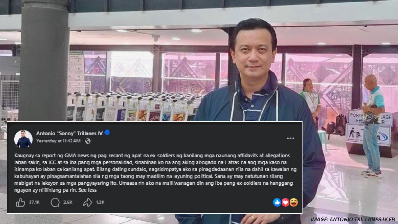 Antonio Trillanes to Withdraw Cases Against 4 Ex-Marines After They Retract $2-M ICC Bribery Claims